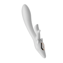 Wibrator Króliczek Silikon - Vibrator Silicone 10 Vibration Function White B - Series Joy Biały | 100% ORYGINAŁ| DYSKRETNA PRZESYŁKA